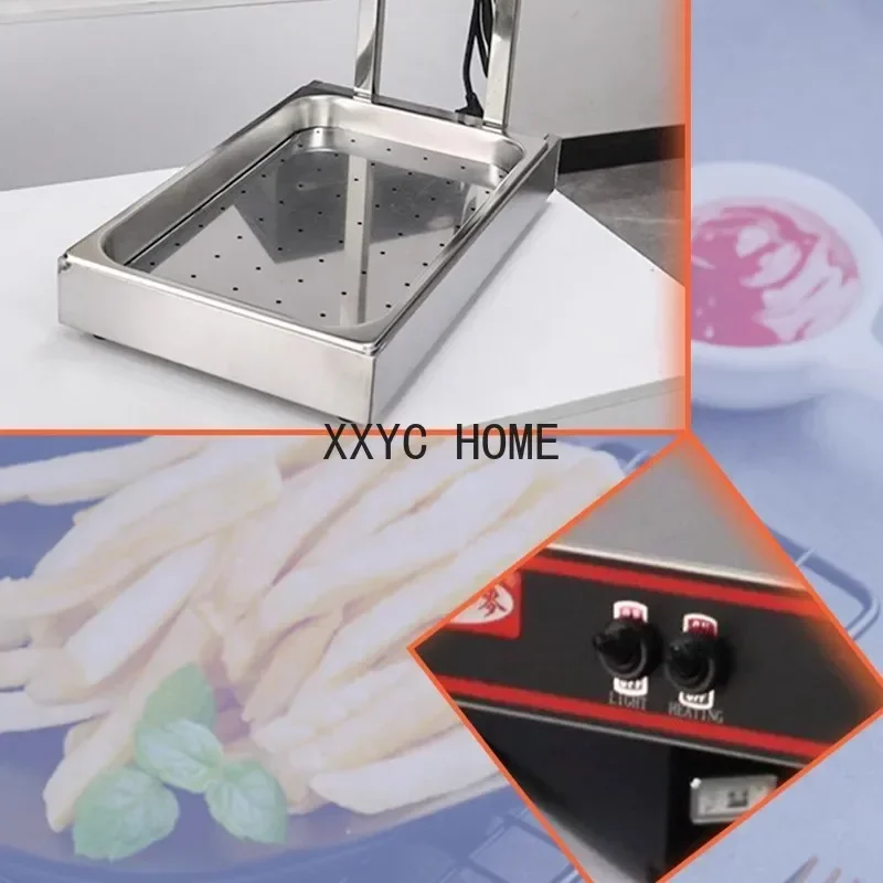 Commercial Electric Heating French Fries Workstation Thermal Insulation Chips Machine French Fries KFC Snacks
Commercial Electric Heating French Fries Workstation Thermal Insulation Chips Machine French Fries KFC Snacks