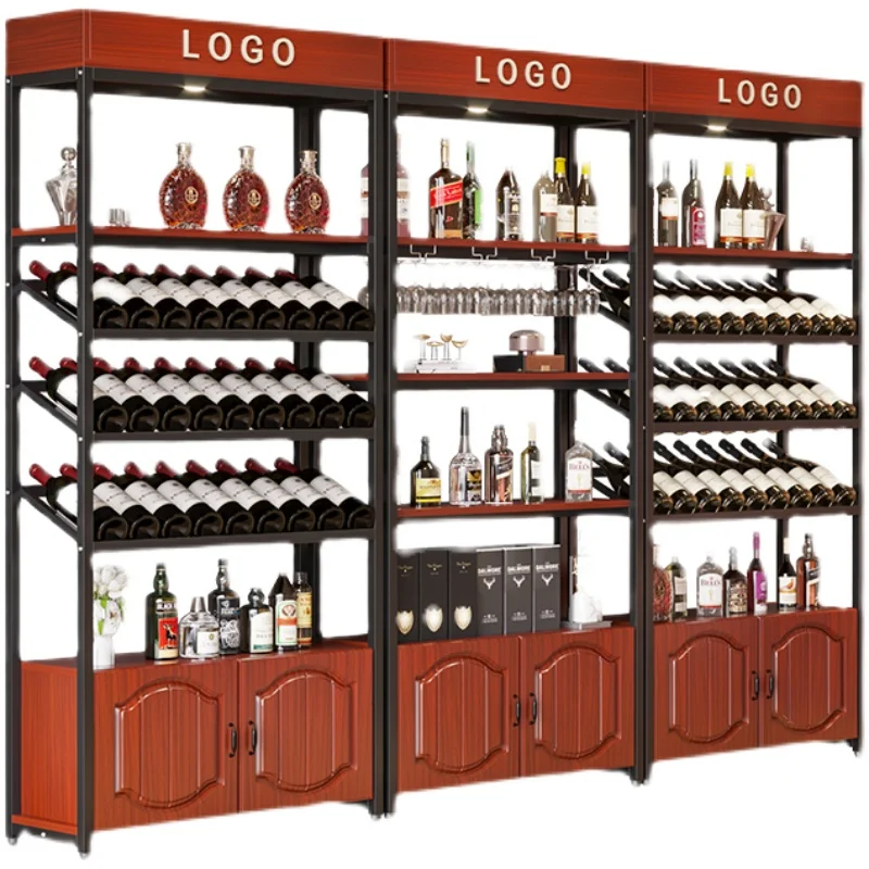 Шкаф для красного вина Shangchao, витрина из кованого железа, стойка Baijiu, простой супермаркет
Шкаф для красного вина Shangchao, витрина из кованого железа, стойка Baijiu, простой супермаркет