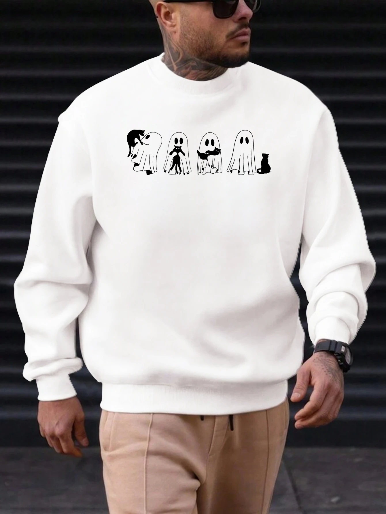 Men's Cotton Crewneck Sweatshirt Graphic Printing 2025 New Trending Fashion Casual High Quality Top Clothing
Men's Cotton Crewneck Sweatshirt Graphic Printing 2025 New Trending Fashion Casual High Quality Top Clothing