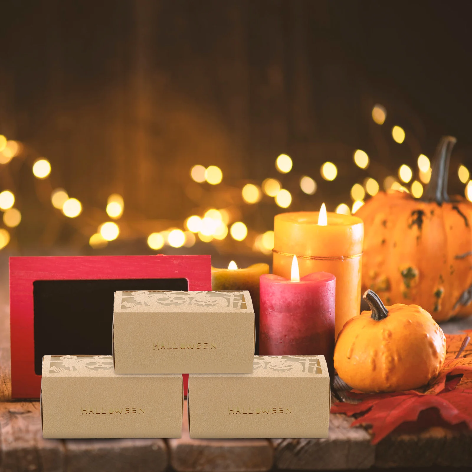 50pcs Hollow Treat Boxes Paper Goodie Party Favors Decor Halloween Candy Holder Wedding Candy Box Halloween Hollow Box Smooth
50pcs Hollow Treat Boxes Paper Goodie Party Favors Decor Halloween Candy Holder Wedding Candy Box Halloween Hollow Box Smooth
