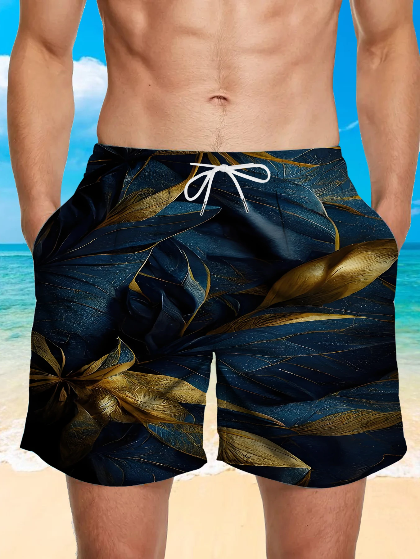 Sports Quick Dry Polyester Shorts Men Full Print Digital Pattern Casual Swim Trunks
Sports Quick Dry Polyester Shorts Men Full Print Digital Pattern Casual Swim Trunks
