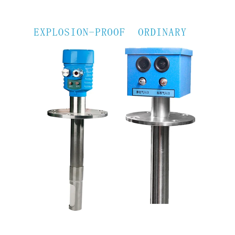 High Temperature 0-700℃ Zirconia Probe Sensor 4-20mA Oxygen Gas Analyzer for Boiler
High Temperature 0-700℃ Zirconia Probe Sensor 4-20mA Oxygen Gas Analyzer for Boiler