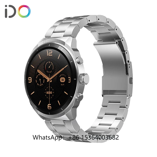TJXL-Smart Watch Wholesaler 1.43" AMOLED 1Gb Flash Al Voice IP68 Waterproof BT Call Stainless Steel Fancy Smart Intelligence
TJXL-Smart Watch Wholesaler 1.43" AMOLED 1Gb Flash Al Voice IP68 Waterproof BT Call Stainless Steel Fancy Smart Intelligence