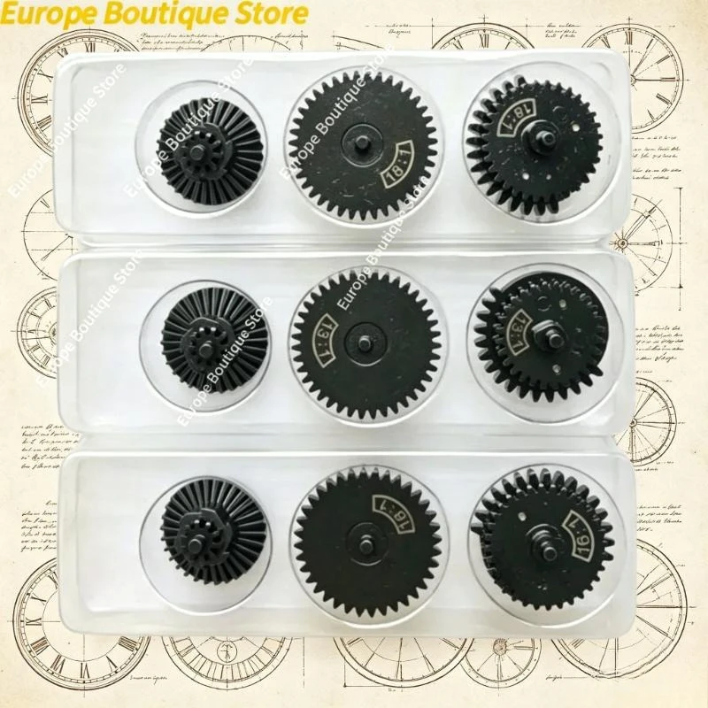 Precision Steel Gear Set 13:1/16:1/18:1 Alloy Gears for Ver.2 Gen 8/9/10 Gear Case
Precision Steel Gear Set 13:1/16:1/18:1 Alloy Gears for Ver.2 Gen 8/9/10 Gear Case