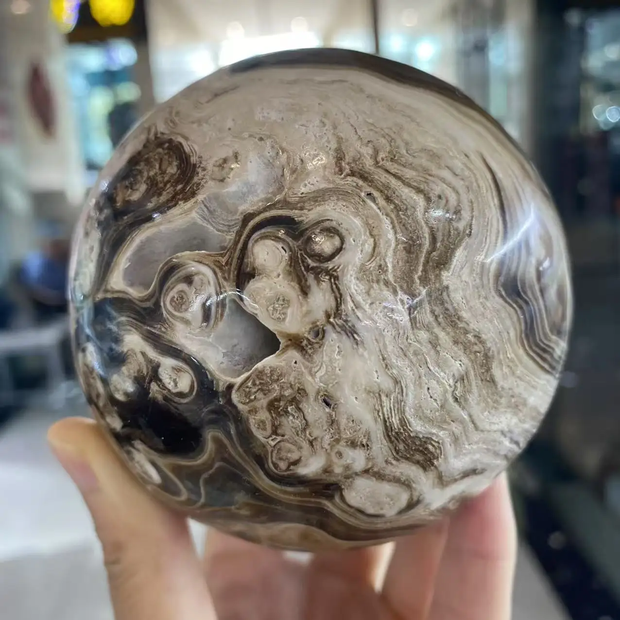Natural Chocolate Calcite, Crystal Quartz Balls, Hand-Polished, For Home Office Decoration, As a Gift, a Collectible, For Divina
Natural Chocolate Calcite, Crystal Quartz Balls, Hand-Polished, For Home Office Decoration, As a Gift, a Collectible, For Divina