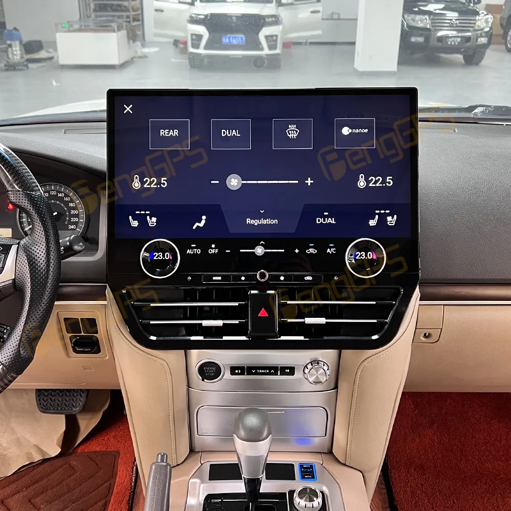 19.8 Inch Screen Car Radio For Toyota Land Cruiser LC200 2016-2021 Android GPS Navigation Multimedia Stereo Receiver Head Unit
19.8 Inch Screen Car Radio For Toyota Land Cruiser LC200 2016-2021 Android GPS Navigation Multimedia Stereo Receiver Head Unit