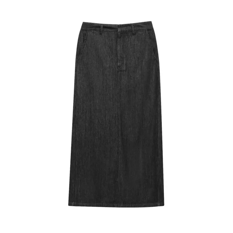 Spring 2025 Women's Cotton Denim High Waist Midi Skirt Comfortable New Arrival Faion Versatile mid Length Other Material 00%
Spring 2025 Women's Cotton Denim High Waist Midi Skirt Comfortable New Arrival Faion Versatile mid Length Other Material 00%
