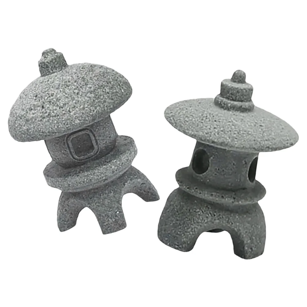 2 Pcs Tower Ornaments Japanese Stone Lantern Garden Fish Sculptures Bluestone Powder Kimono Figurine Masonry
2 Pcs Tower Ornaments Japanese Stone Lantern Garden Fish Sculptures Bluestone Powder Kimono Figurine Masonry