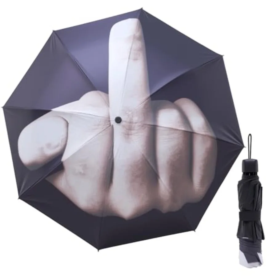 Middle Finger Umbrella, Funny Folding Umbrella, a Creative Gag Gift for Men and Women
Middle Finger Umbrella, Funny Folding Umbrella, a Creative Gag Gift for Men and Women