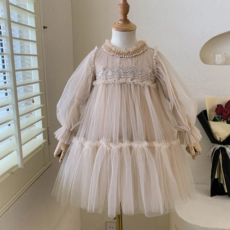 HoneyCherry New Dress for Girls. Princess Dress with Lace Patchwork and Puff Tulle for Girls Flower Girl Dresses for Weddings
HoneyCherry New Dress for Girls. Princess Dress with Lace Patchwork and Puff Tulle for Girls Flower Girl Dresses for Weddings