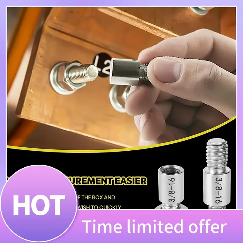 B69C 26 шт. гайки и болты, калибр резьбы, подходит для обнаружения фиксированных болтов или резьбовых отверстий в закрытых областях 
B69C 26 шт. гайки и болты, калибр резьбы, подходит для обнаружения фиксированных болтов или резьбовых отверстий в закрытых областях