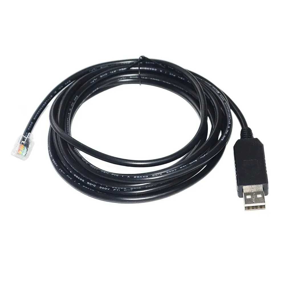 FTDI USB to RJ22 4P4C RJ12 6P6C Adapter RS232 Serial Data Cable Compatible with Losmandy Gemini-1 Gemini-2
FTDI USB to RJ22 4P4C RJ12 6P6C Adapter RS232 Serial Data Cable Compatible with Losmandy Gemini-1 Gemini-2