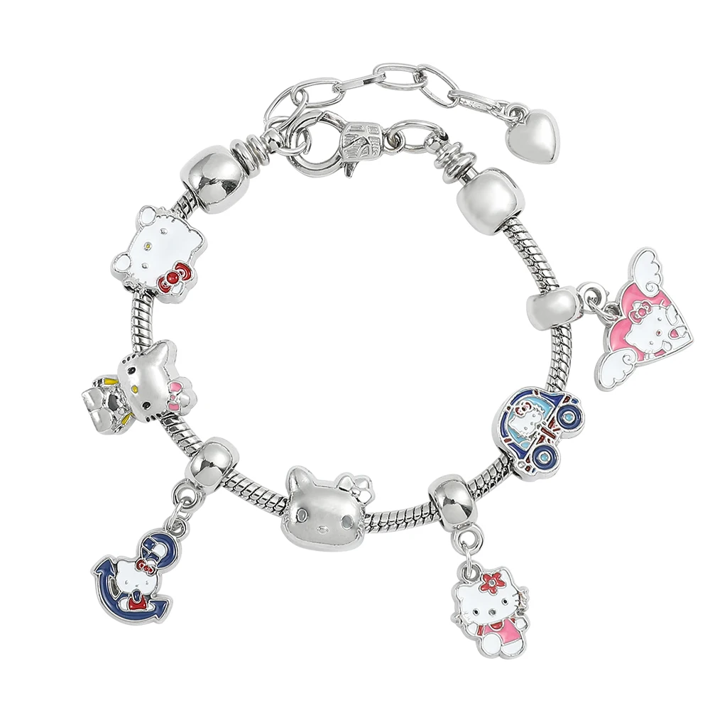 Sanrio Ornaments Kawaii Hello Kitty Pendant Beaded Bracelet Cartoon Cute Trendy Girl Jewelry Accessories Gifts
Sanrio Ornaments Kawaii Hello Kitty Pendant Beaded Bracelet Cartoon Cute Trendy Girl Jewelry Accessories Gifts