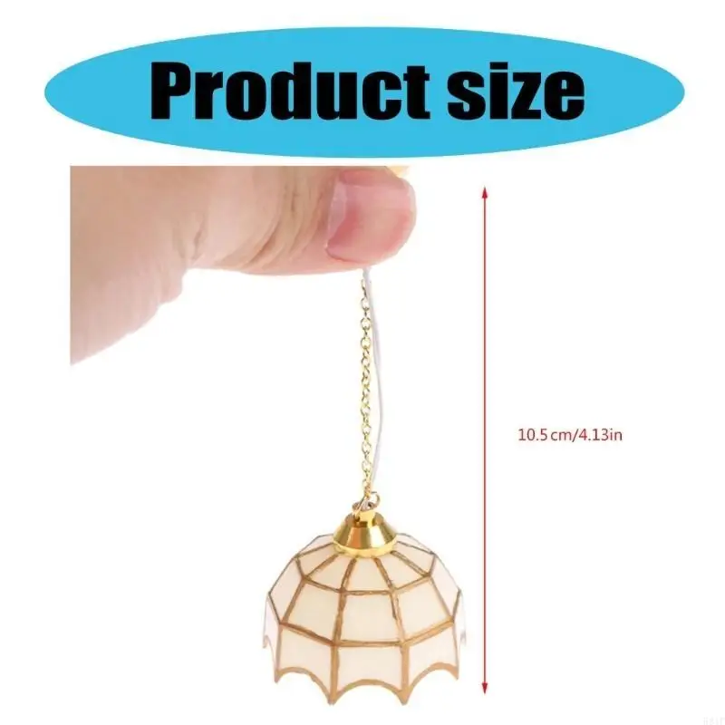 581F 1/12 Dollhouses Ceiling Light with Classical Gold Designs Dollhouses Furniture
581F 1/12 Dollhouses Ceiling Light with Classical Gold Designs Dollhouses Furniture