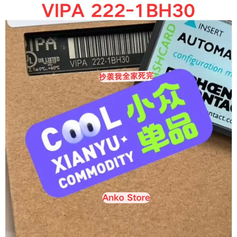 Brand-new VIPA 222-1BH30 module
Brand-new VIPA 222-1BH30 module
