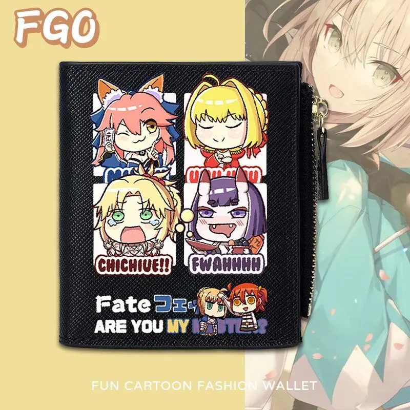 FGO Anime Merchandise Jeanne D'arc Multifunctional Small Coin Purse Short Style Unisex Student Portable Foldable Wallet Card
FGO Anime Merchandise Jeanne D'arc Multifunctional Small Coin Purse Short Style Unisex Student Portable Foldable Wallet Card