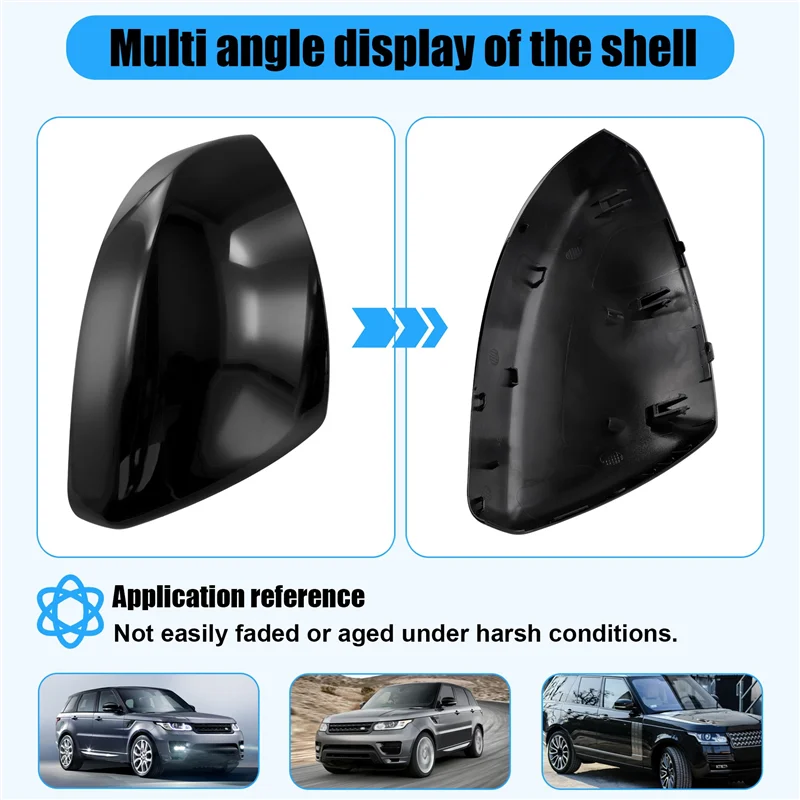 Classy-Bright Black Rearview Mirror Shell LR048353 LR048354 For Range Rover Evoque L538 Discovery Sport Velar 2012- VPLYB0360
Classy-Bright Black Rearview Mirror Shell LR048353 LR048354 For Range Rover Evoque L538 Discovery Sport Velar 2012- VPLYB0360