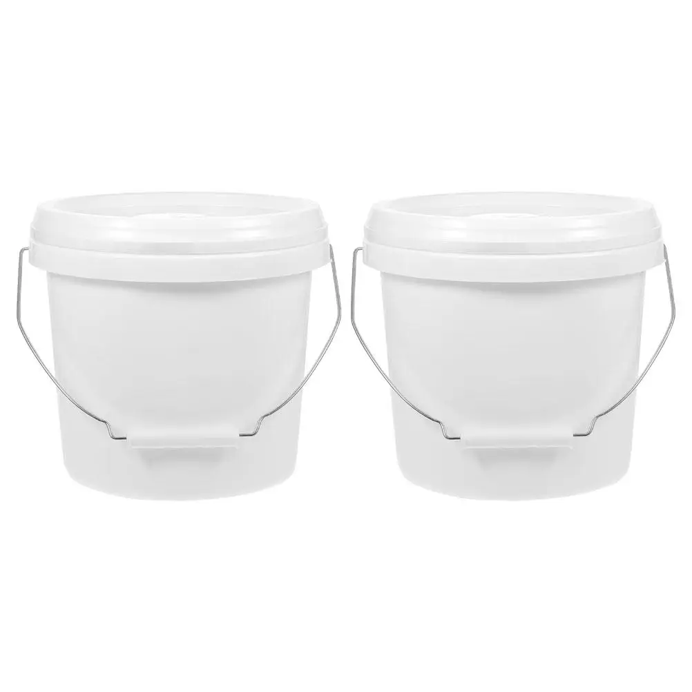 2 Pcs Containers Buckets 4L with Lid Color Mixing Multi-functional Pp Liter Storage Paint for Painting
2 Pcs Containers Buckets 4L with Lid Color Mixing Multi-functional Pp Liter Storage Paint for Painting