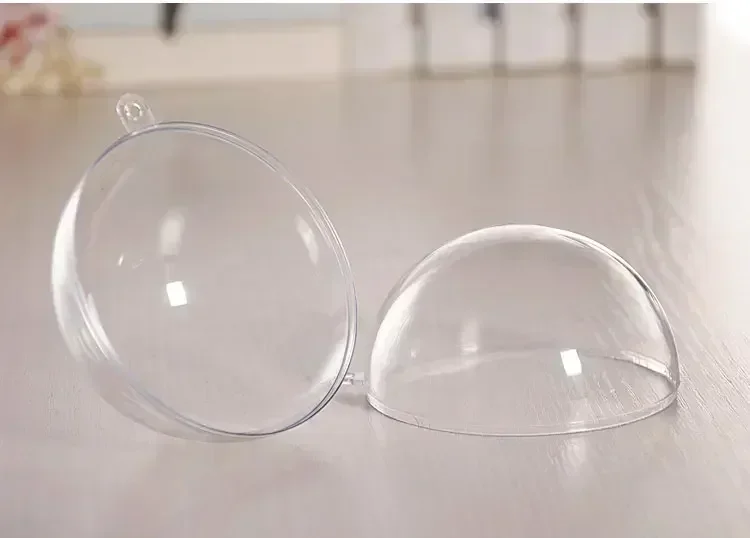 30pcs 7/8/9/10cm Clear Plastic Bath Molds Crafting Mold Fillable Ball Ornament Christmas Ball Creative Products
30pcs 7/8/9/10cm Clear Plastic Bath Molds Crafting Mold Fillable Ball Ornament Christmas Ball Creative Products