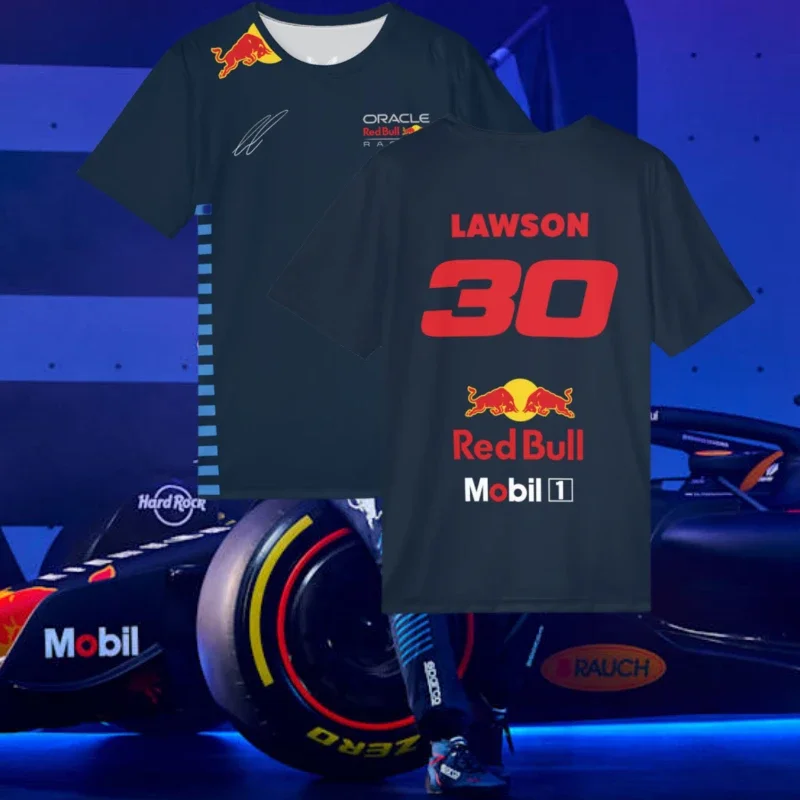 Новинка 2025 года, мужская быстросохнущая футболка с локомотивом F1 Racing Liam Lawson, спортивная удобная дышащая футболка с 3d принтом и короткими рукавами
Новинка 2025 года, мужская быстросохнущая футболка с локомотивом F1 Racing Liam Lawson, спортивная удобная дышащая футболка с 3d принтом и короткими рукавами