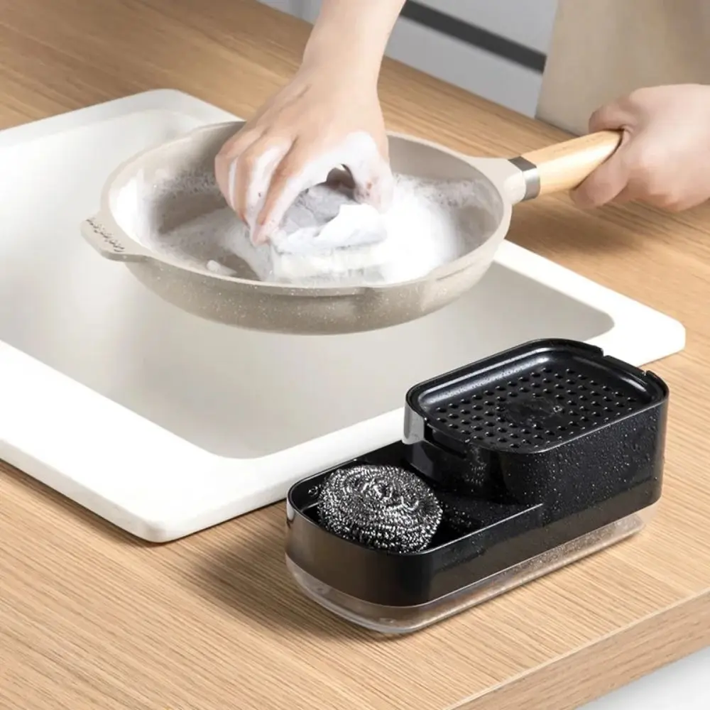 2 in 1 Dish Soap Dispenser Press Type Detachable Automatic Liquid Dispenser Convenient Large Capacity Press Soap Box
2 in 1 Dish Soap Dispenser Press Type Detachable Automatic Liquid Dispenser Convenient Large Capacity Press Soap Box