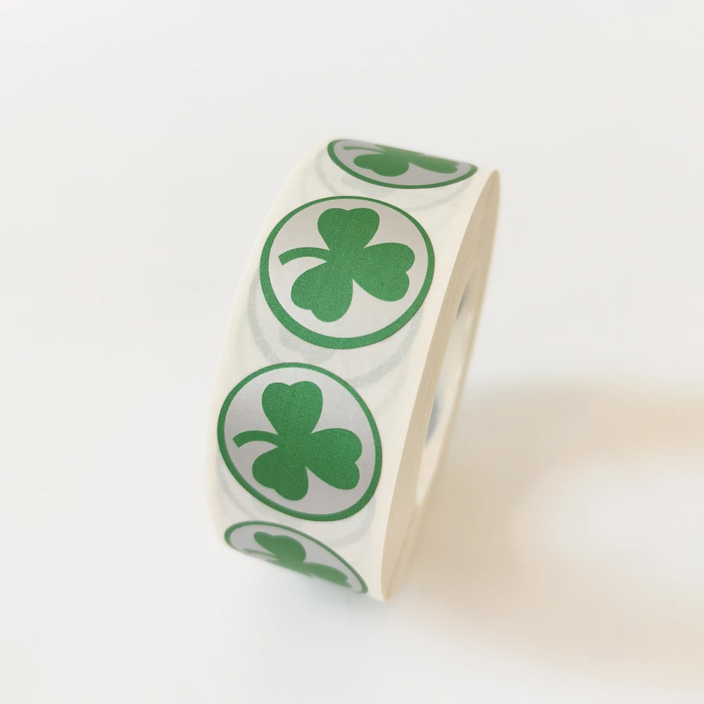 1000Pcs/Roll Clover Shape Scratch off Stickers 25mm round Blank Labels for Secret Code Covers Home & Wedding Games
1000Pcs/Roll Clover Shape Scratch off Stickers 25mm round Blank Labels for Secret Code Covers Home & Wedding Games