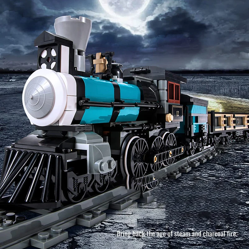 560PCS TH10 Steam Train Building Kit with Train Track, Collectible Steam Locomotive Engineering Toys Set for Kids and Adult
560PCS TH10 Steam Train Building Kit with Train Track, Collectible Steam Locomotive Engineering Toys Set for Kids and Adult