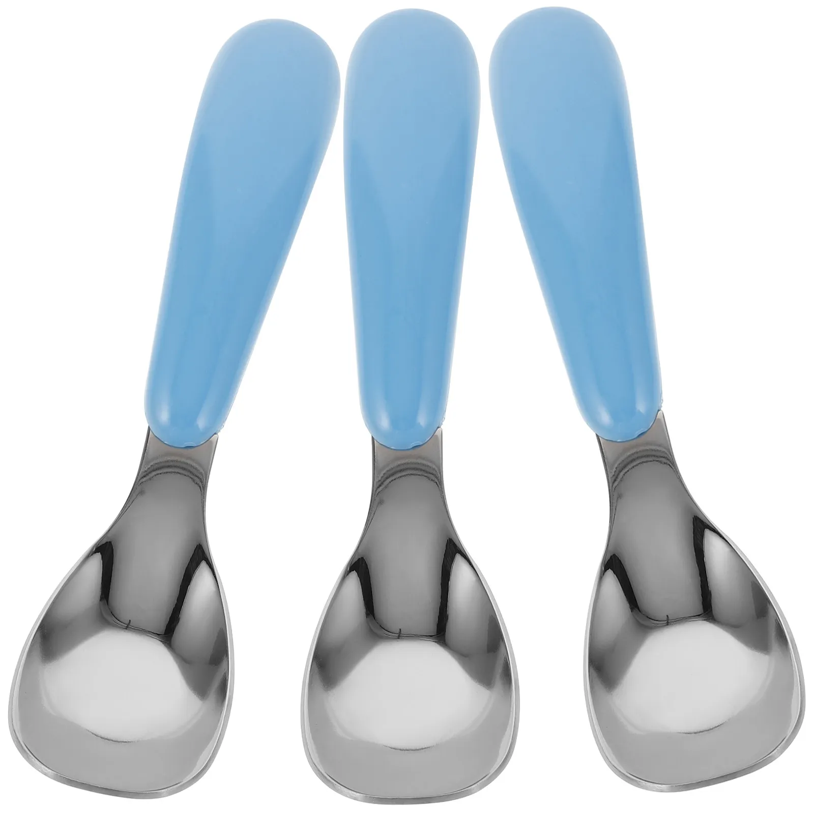 3Pcs Stainless Steel Baby Spoons Set Infant Feeding Scoop Learning Spoon for Toddlers Kids Solid Food Introduction Rice Paste
3Pcs Stainless Steel Baby Spoons Set Infant Feeding Scoop Learning Spoon for Toddlers Kids Solid Food Introduction Rice Paste