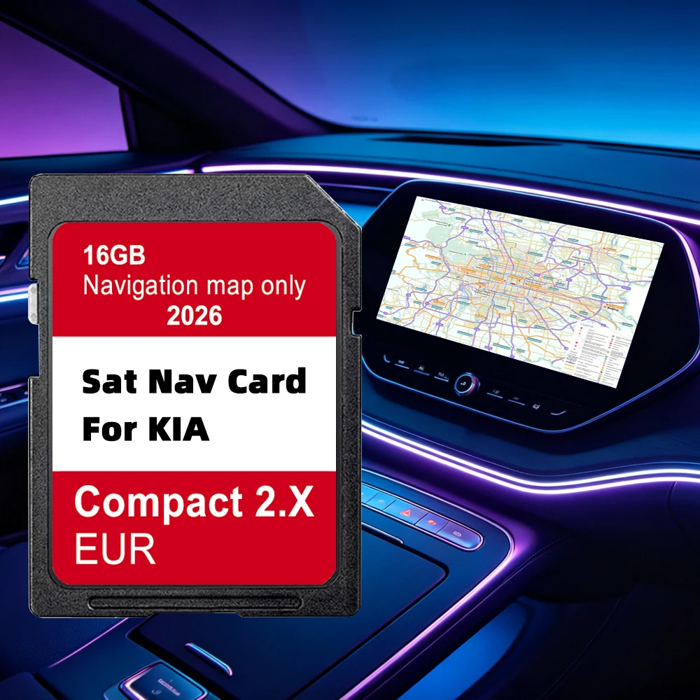 NAVIGATION GEN2 Europe Turkey maps Updated 2026 Compact 2.X 16GB Sat Navi for KIA Venga Ceed Sportage Rio Picanto Optima Sorento
NAVIGATION GEN2 Europe Turkey maps Updated 2026 Compact 2.X 16GB Sat Navi for KIA Venga Ceed Sportage Rio Picanto Optima Sorento