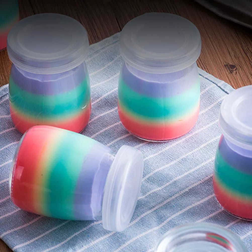 6Pcs Glass Pudding Jars with Lids Airtight Food Storage Bottles Reusable Bpa Free Containers for Kitchen Restaurant Use Portable
6Pcs Glass Pudding Jars with Lids Airtight Food Storage Bottles Reusable Bpa Free Containers for Kitchen Restaurant Use Portable