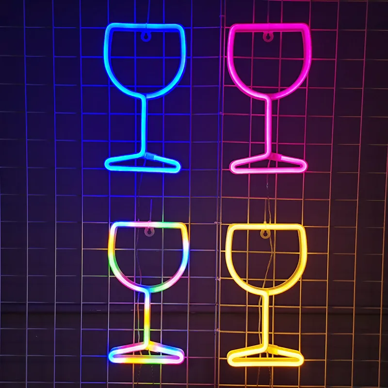 Светодиодная неоновая вывеска на Wineglass для бара, спальни, настенная лампа с аккумулятором, ночник с USB, подарок на день рождения, украшение для дома, свадьбы, Рождества, вечеринки, комнаты
Светодиодная неоновая вывеска на Wineglass для бара, спальни, настенная лампа с аккумулятором, ночник с USB, подарок на день рождения, украшение для дома, свадьбы, Рождества, вечеринки, комнаты