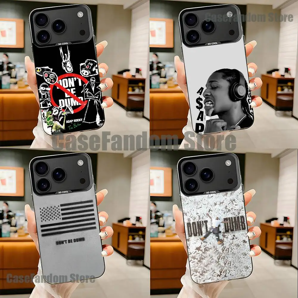 A-ASAP Rocky Dont Be Dumb Black Matte Shockproof CoverPhone Case For iPhone 17,16,15,14,13,12,11,Pro,Max,Plus
A-ASAP Rocky Dont Be Dumb Black Matte Shockproof CoverPhone Case For iPhone 17,16,15,14,13,12,11,Pro,Max,Plus