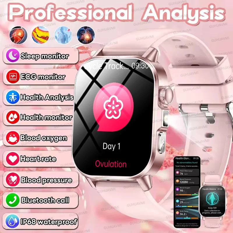 Новые смарт-часы 2026 года для анализа здоровья с ИИ: ЭКГ+PPG, измерение давления, липидов, мочевой кислоты, беспроводные звонки, для мужчин и женщин
Новые смарт-часы 2026 года для анализа здоровья с ИИ: ЭКГ+PPG, измерение давления, липидов, мочевой кислоты, беспроводные звонки, для мужчин и женщин