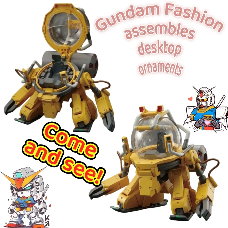 Креативная сборная модель Gundam HG Tro800: Инженерный робот, милый мультяшный дизайн, модное украшение для рабочего стола, изысканный подарок
Креативная сборная модель Gundam HG Tro800: Инженерный робот, милый мультяшный дизайн, модное украшение для рабочего стола, изысканный подарок
