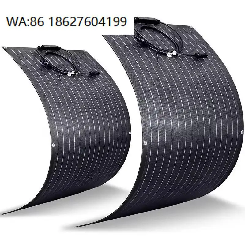 300W 20V HPBC Cell Flexible Solar Panel, Anti-crack ETFE Ultrathin Module Outdoor RV Camping Fast Dispatch
300W 20V HPBC Cell Flexible Solar Panel, Anti-crack ETFE Ultrathin Module Outdoor RV Camping Fast Dispatch