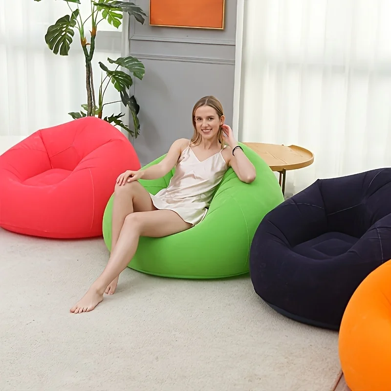 Inflatable Lazy Sofa, Lightweight And Easy to Store, Durable PVC Material, Suitable for Indoor/Outdoor Living Rooms, Bedrooms, Balconies, Terraces - Multiple Colors to Choose from
Inflatable Lazy Sofa, Lightweight And Easy to Store, Durable PVC Material, Suitable for Indoor/Outdoor Living Rooms, Bedrooms, Balconies, Terraces - Multiple Colors to Choose from