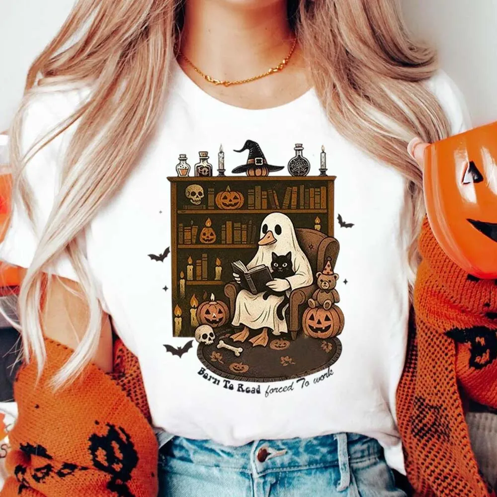 Casual Style Short Sleeved Pattern Cute Halloween O-Neck Fashionable New Print Cartoon Print Regular Trend Summer T-Shirt
Casual Style Short Sleeved Pattern Cute Halloween O-Neck Fashionable New Print Cartoon Print Regular Trend Summer T-Shirt