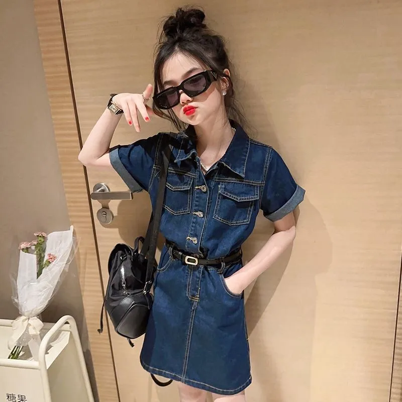 2025 new New Spring summer baby children kids girl Denim casual cotton dresses Children's clothes
2025 new New Spring summer baby children kids girl Denim casual cotton dresses Children's clothes
