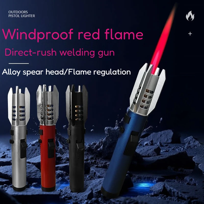 Lightsaber Shape Double Insurance Size Can Be Adjusted At Will At Will with Windproof Red Flame Lighter Outdoor Barbecue Igniter
Lightsaber Shape Double Insurance Size Can Be Adjusted At Will At Will with Windproof Red Flame Lighter Outdoor Barbecue Igniter