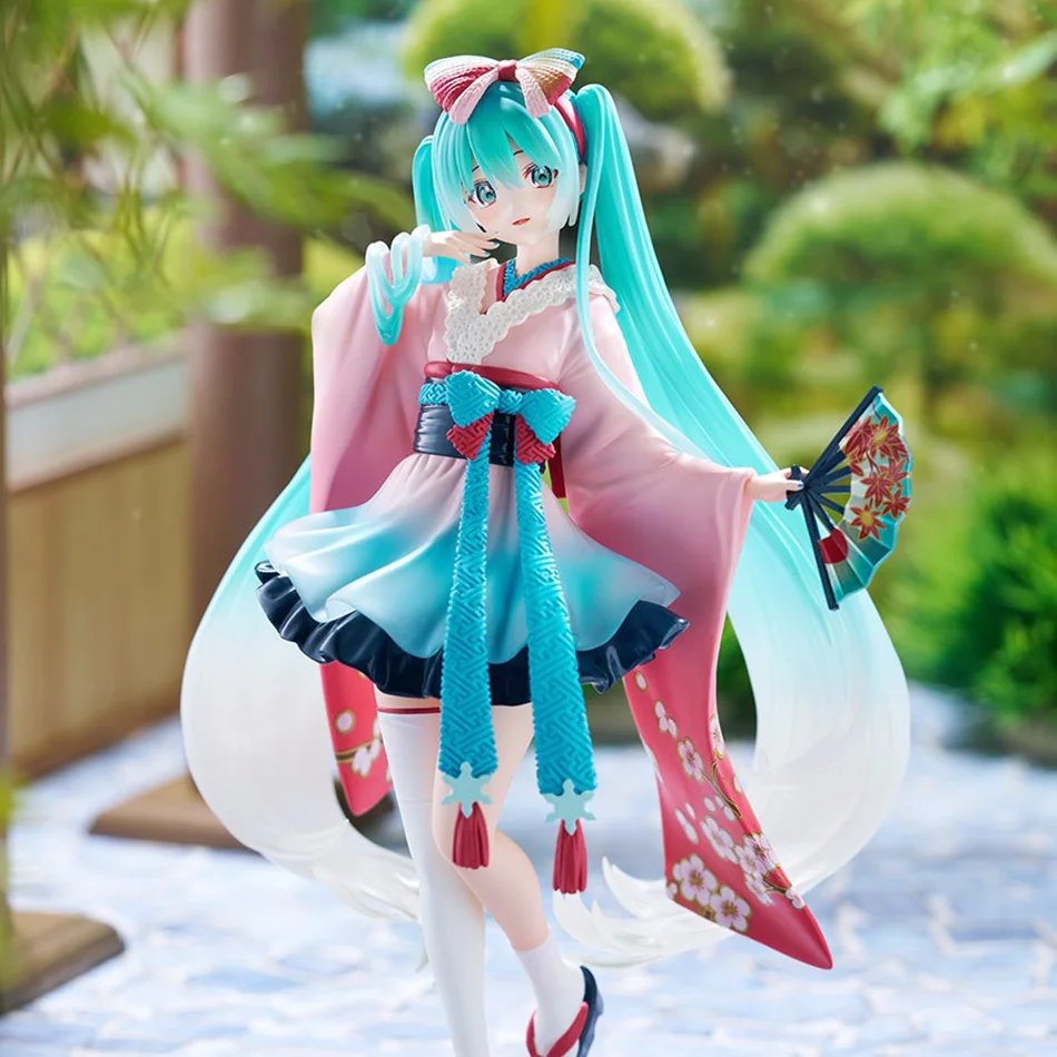 Hot 18CM Anime Hatsune Miku Neo Tokyo Series Kimono Figure Anime Peripheral Collectible Models Decorations Children Kawaii Gift
Hot 18CM Anime Hatsune Miku Neo Tokyo Series Kimono Figure Anime Peripheral Collectible Models Decorations Children Kawaii Gift