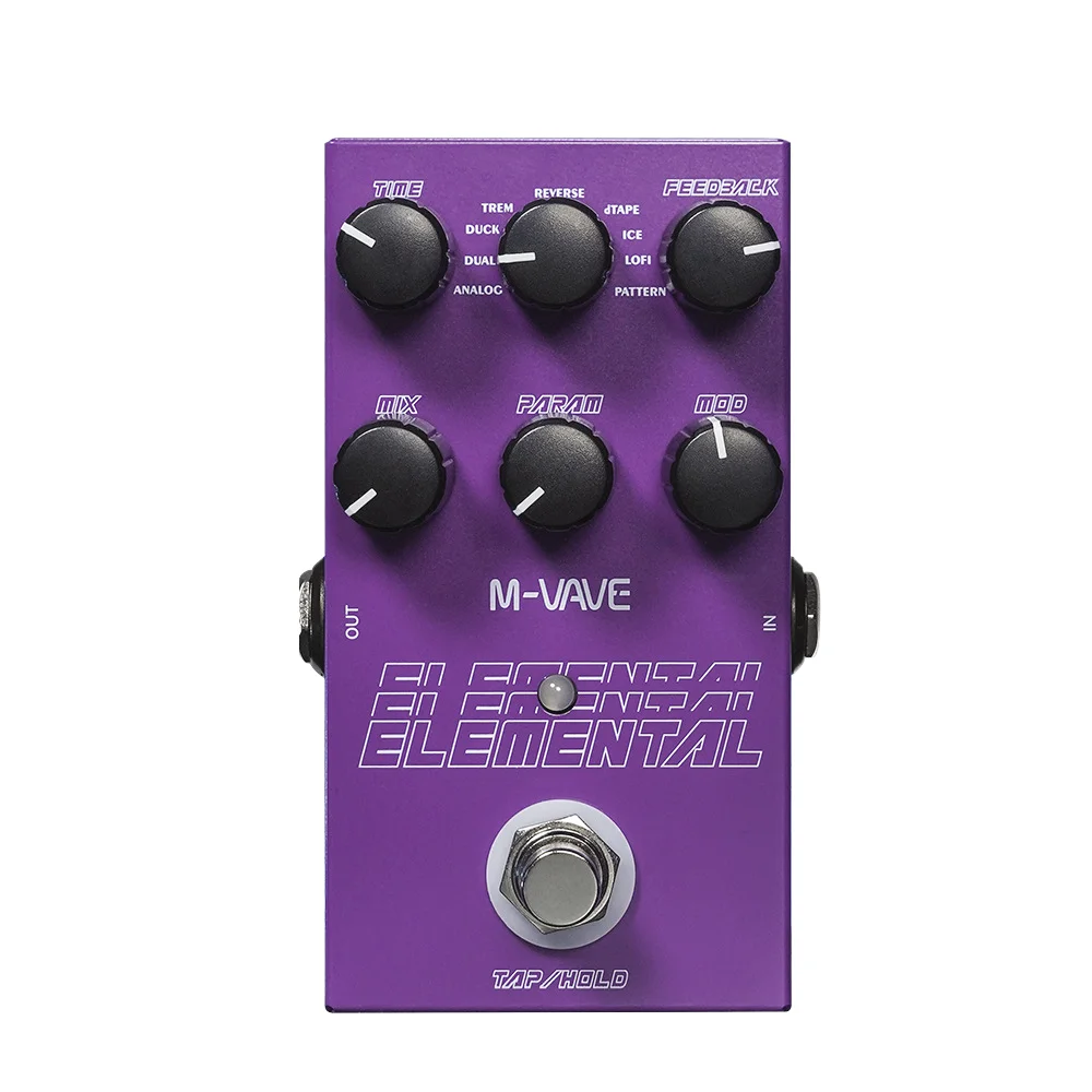 Mini Electric Guitar Effect Pedal Digital Delay Effect Electric Guitar Pedal with Type C DC 9V Charging Interface
Mini Electric Guitar Effect Pedal Digital Delay Effect Electric Guitar Pedal with Type C DC 9V Charging Interface