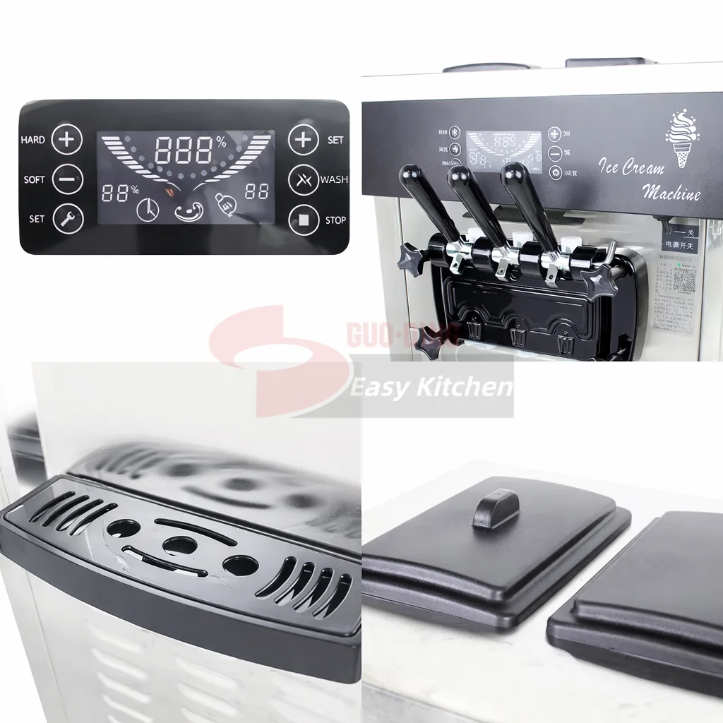 CE ETL Certified Frozen Yogurt Swirl Machine Frozen Fruit Ice Cream Maker Mcflurry Machine Automatic Soft Ice Cream Machine
CE ETL Certified Frozen Yogurt Swirl Machine Frozen Fruit Ice Cream Maker Mcflurry Machine Automatic Soft Ice Cream Machine