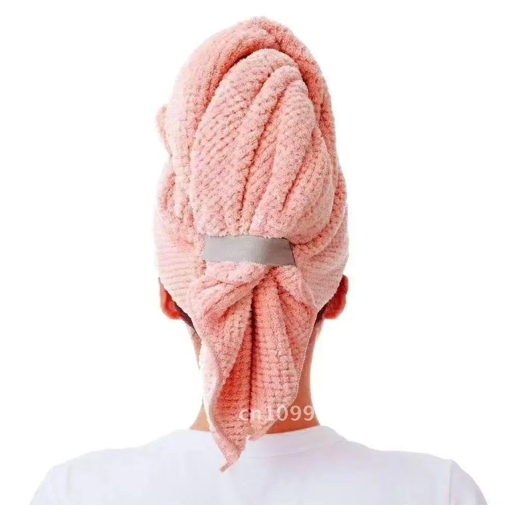 Women's Coral Fleece Bath Towel Cap Quick-Drying Absorbent One-Piece Dry Hair Hat Thickened Water Removal Headwear
Women's Coral Fleece Bath Towel Cap Quick-Drying Absorbent One-Piece Dry Hair Hat Thickened Water Removal Headwear