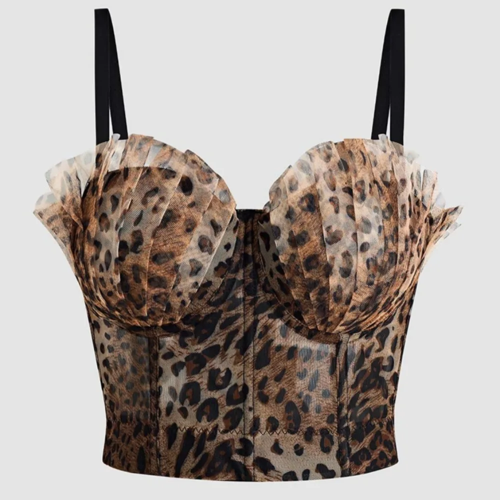 FAGADOER Sexy Leopard Print Vest for Women Spaghetti Strap Sleeveless Lace Patchwork Crop Top Female Camisole 2025 Summer New
FAGADOER Sexy Leopard Print Vest for Women Spaghetti Strap Sleeveless Lace Patchwork Crop Top Female Camisole 2025 Summer New