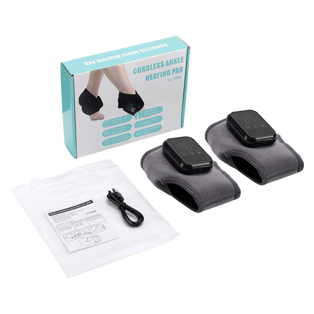 Electric Ankle Massager Hot Compress Vibration Foot Massager Ankle Joint Protection Heating Strap Ankle Heated Brace Wrap
Electric Ankle Massager Hot Compress Vibration Foot Massager Ankle Joint Protection Heating Strap Ankle Heated Brace Wrap