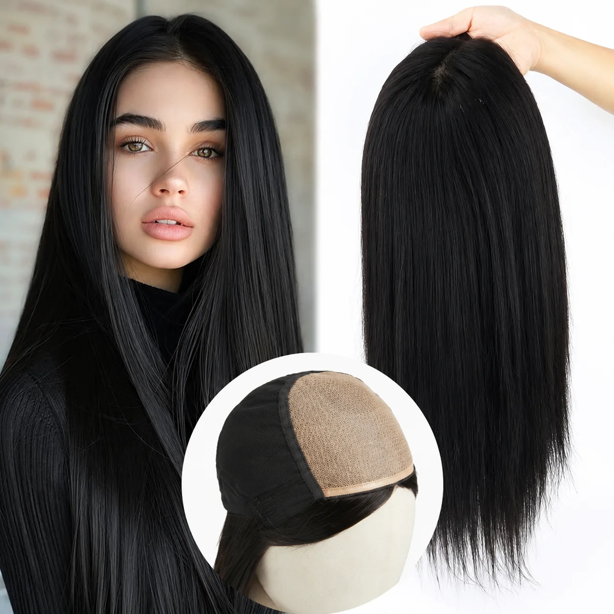 Silk Top Human Hair Wig 6*6 Natural Straight RealVirgin European Human Hair Glueless Wig for Women Soft Breathable Elastic Net
Silk Top Human Hair Wig 6*6 Natural Straight RealVirgin European Human Hair Glueless Wig for Women Soft Breathable Elastic Net