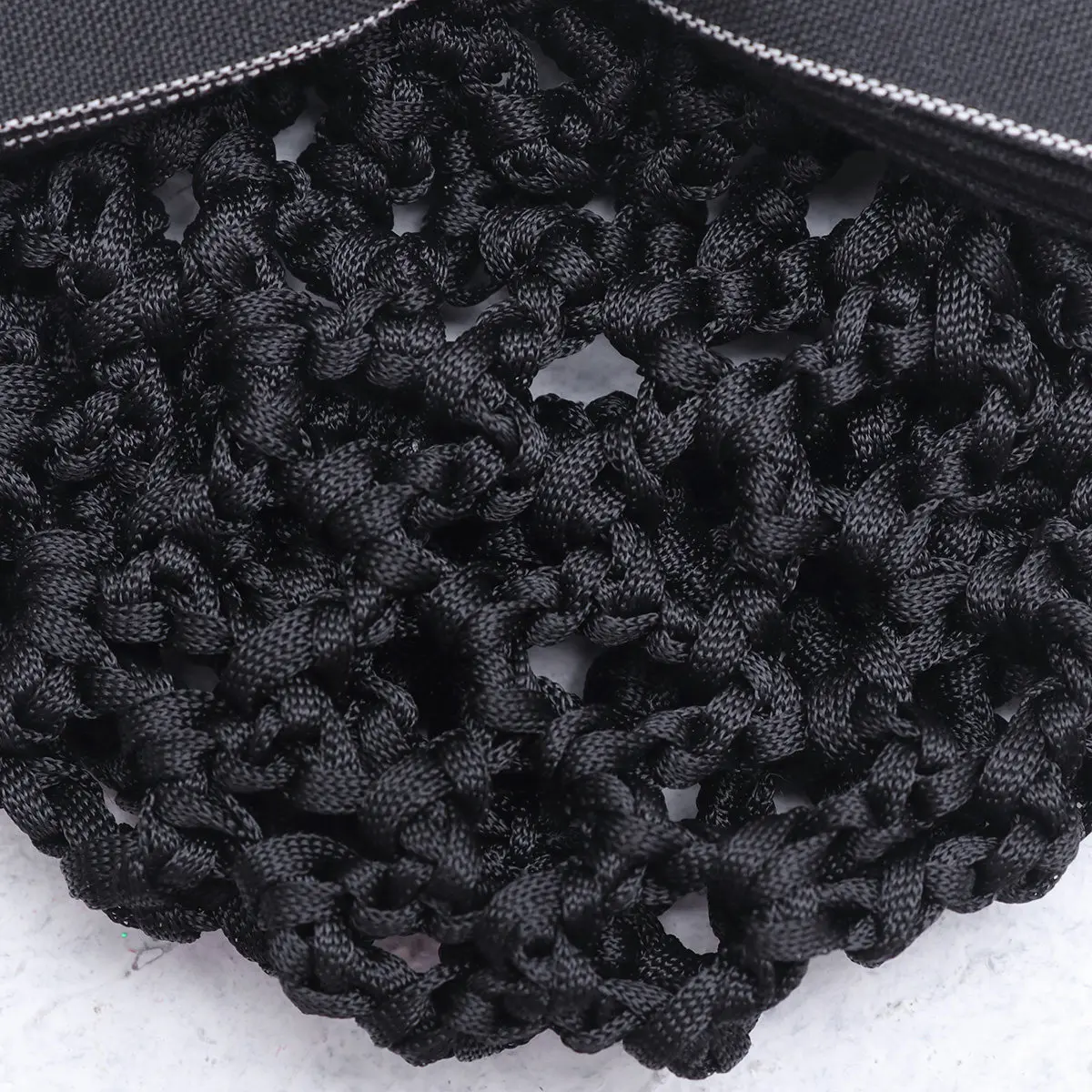 Bowknot Pearl Studded Hair Net Thick Black White Striped Snood Hairpin Elegant Headdress for Work Party Women Hair Snood
Bowknot Pearl Studded Hair Net Thick Black White Striped Snood Hairpin Elegant Headdress for Work Party Women Hair Snood