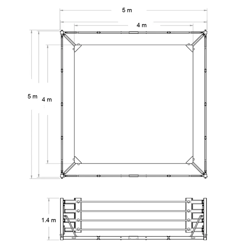 Foldable Boxing Ring Professional Grade Quality Stable Structure Suitable For Sports Training And Competitive Matches
Foldable Boxing Ring Professional Grade Quality Stable Structure Suitable For Sports Training And Competitive Matches