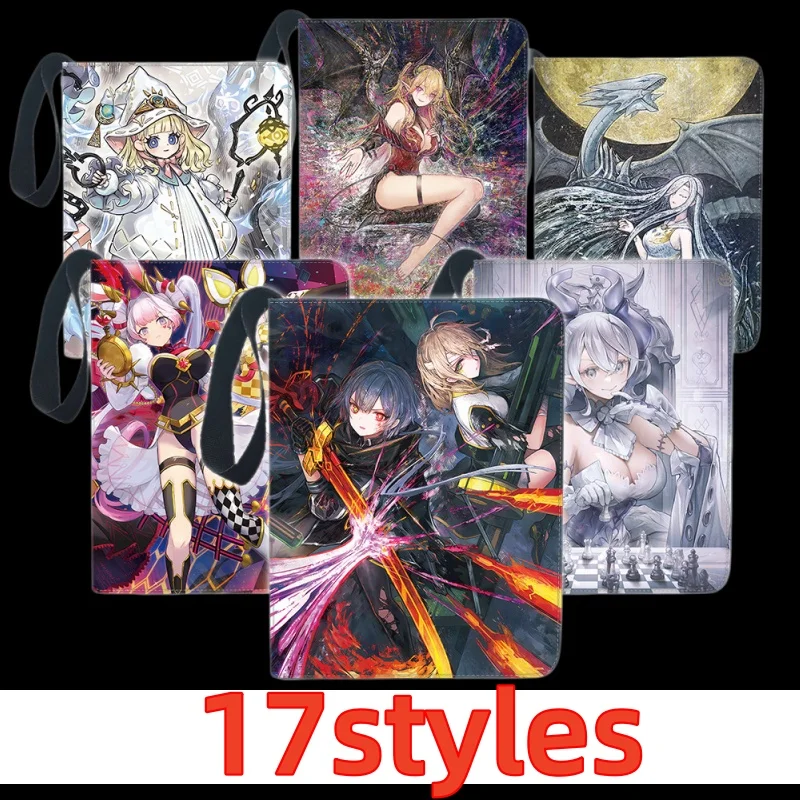 Yu-Gi-Oh! K9-17 Ripper 9-grid Black Page Leather Card Book Maiden with Eyes of Blue TCG Game Card Side Zipper Storage Book 900+
Yu-Gi-Oh! K9-17 Ripper 9-grid Black Page Leather Card Book Maiden with Eyes of Blue TCG Game Card Side Zipper Storage Book 900+
