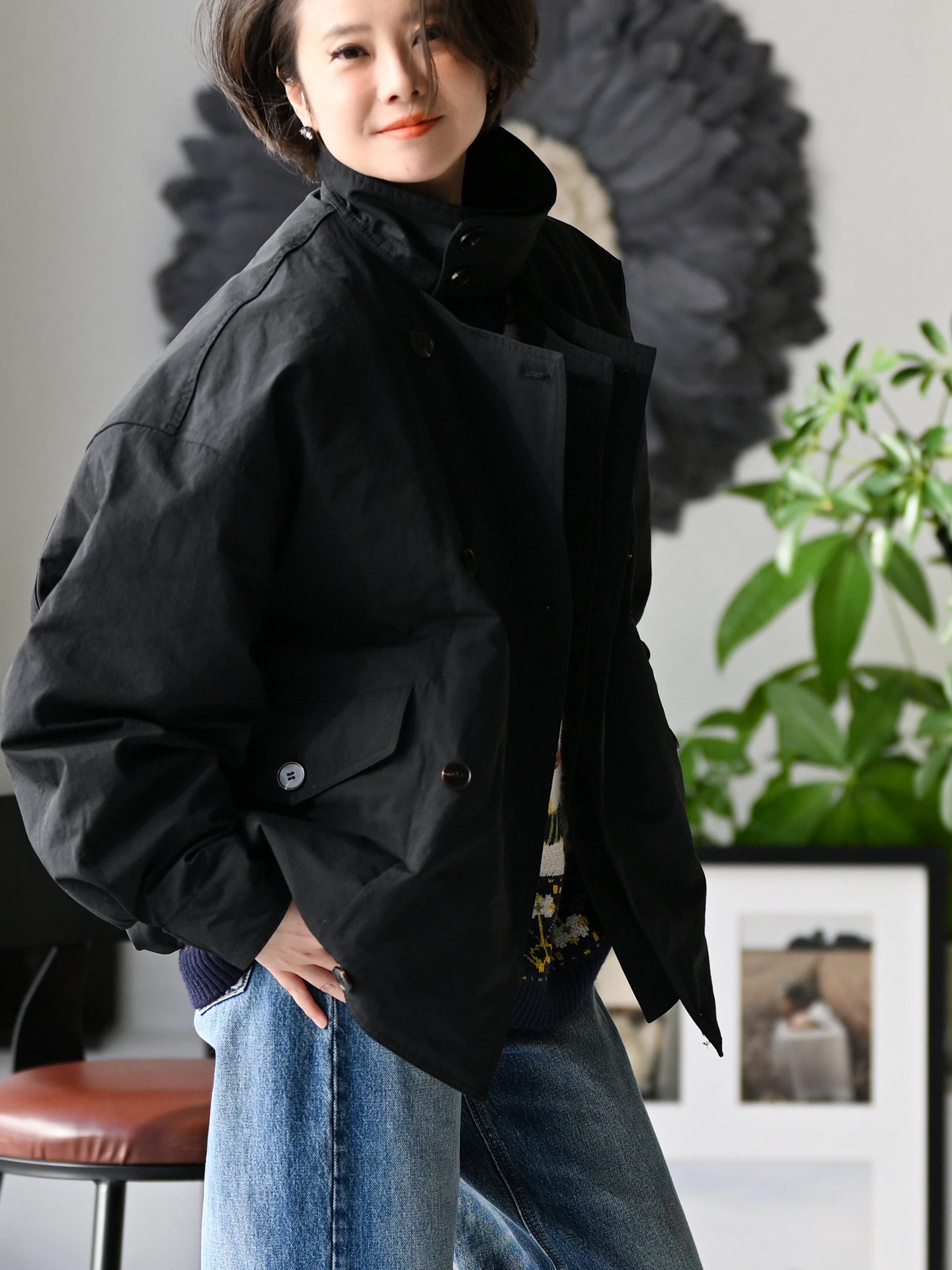 Sli Thiened Stand Collar Double Buttoned Jaet Sle down Coat Women's Y7628 Milan Declaration Casual Loose Fit Du ...
Sli Thiened Stand Collar Double Buttoned Jaet Sle down Coat Women's Y7628 Milan Declaration Casual Loose Fit Du ...